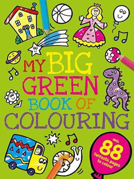 MI GRAN LIBRO PARA COLOREAR 6-VERDE