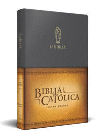 LA BIBLIA CATÓLICA: EDICIÓN LETRA GRANDE. SIMIL PIEL COLOR NEGRO