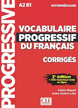 VOCABULAIRE PROGRESSIF DU FRANCAIS