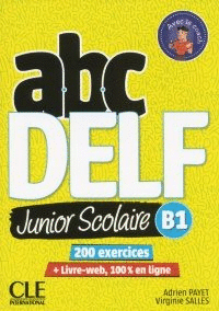 ABC DELF JUNIOR SCOLAIRE B1+DV