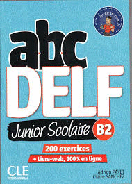 ABC DELF JUNIOR SCOLAIRE B2+DV