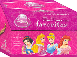 MINI COFRE DE CUENTOS MIS PRINCESAS FAVORITAS