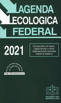 AGENDA ECOLOGICA FEDERAL 2021