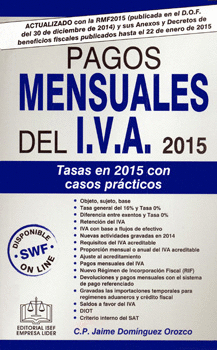 PAGOS MENSUALES DEL IVA 2015
