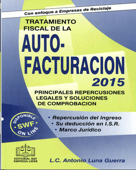 RATAMIENTO FISCAL DE LA AUTO-FACTURACION?