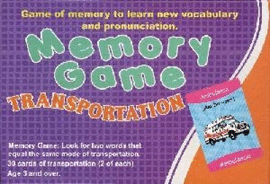 MEMORY GAME TRANSPORTATION