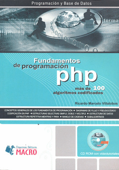 FUNDAMENTOS DE PROGRAMACION PHP