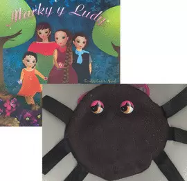 MARKY Y LUDY C/ARAÑA DE PELUCHE