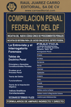 COMPILACIÓN PENAL FEDERAL Y DEL DF 2012