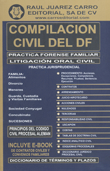 COMPILACION CIVIL DEL DF PRÁCTICA JURISPRUDENCIAL 2013 C/E BOOK