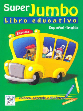 SUPER JUMBO LIBRO EDUCATIVO ESPAÑOL-INGLES