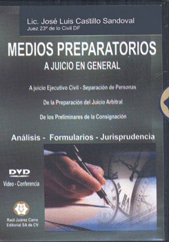 MEDIOS PREPARATORIOS A JUICIO EN GENERAL