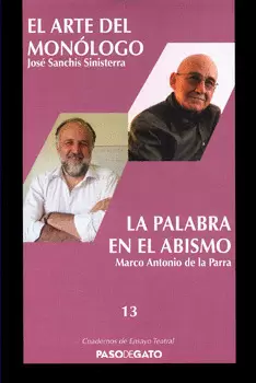 EL ARTE DEL MONÓLOGO LA PALABRA EN EL ABISMO