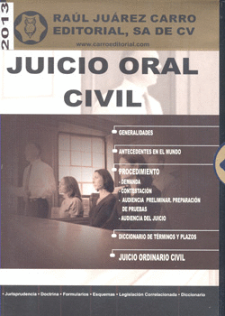 JUICIO ORAL CIVIL 2013