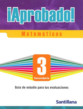 APROBADO MATEMATICAS 3 SECUNDARIA LIBRO ALUMNO