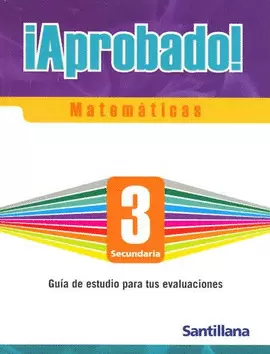 APROBADO MATEMATICAS 3 SECUNDARIA LIBRO ALUMNO