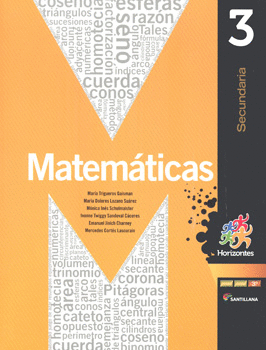 MATEMÁTICAS 3 SECUNDARIA