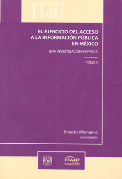 EJERCICIO DEL ACCESO A LA INFORMACION PUBLICA EN MEXICO 2
