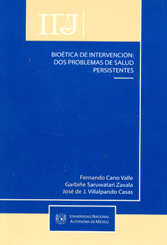 BIOETICA DE INTERVENCION DOS PROBLEMAS DE SALUD PERSISTENTES