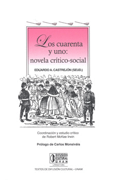 CUARENTA Y UNO NOVELA CRITICO SOCIAL