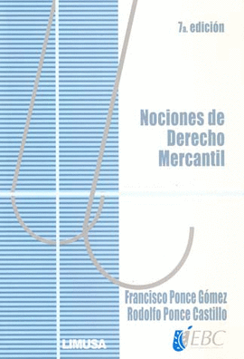 NOCIONES DE DERECHO MERCANTIL 7A ED