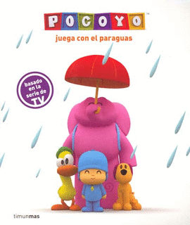 POCOYO JUEGA CON EL PARAGUAS