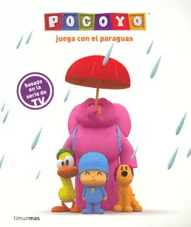 POCOYO JUEGA CON EL PARAGUAS