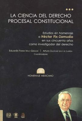 LA CIENCIA DEL DERECHO PROCESAL CONSTITUCIONAL 3