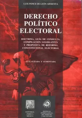 DERECHO POLITICO ELECTORAL
