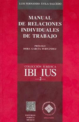 MANUAL DE RELACIONES INDIVIDUALES DE TRABAJO