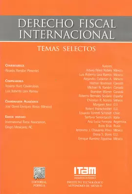 DERECHO FISCAL INTERNACIONAL TEMAS SELECTOS