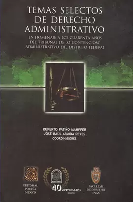 TEMAS SELECTOS DE DERECHO ADMINISTRATIVO