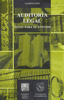 AUDITORIA LEGAL NOTAS PARA SU ESTUDIO