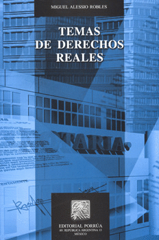 TEMAS DE DERECHOS REALES