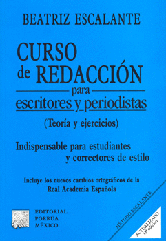 CURSO DE REDACCION PARA ESCRITORES Y PERIODISTAS