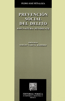 PREVENCION SOCIAL DEL DELITO ASIGNATURA PENDIENTE