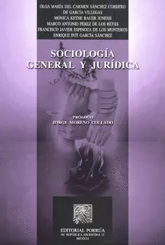 SOCIOLOGÍA GENERAL Y JURÍDICA
