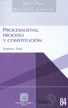 PROCESALISTAS PROCESO Y CONSTITUCIÓN