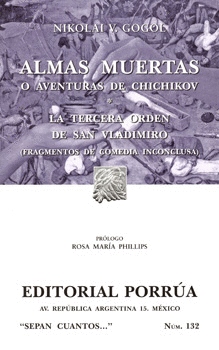 ALMAS MUERTAS O AVENTURAS DE CHICHIKOV