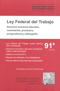 LEY FEDERAL DEL TRABAJO