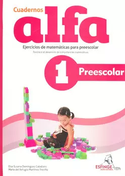 CUADERNOS ALFA 1 PREESCOLAR