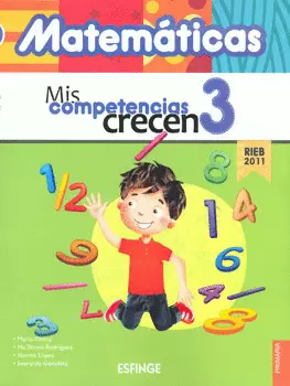 MATEMATICAS 3 MIS COMPETENCIAS CRECEN PRIMARIA