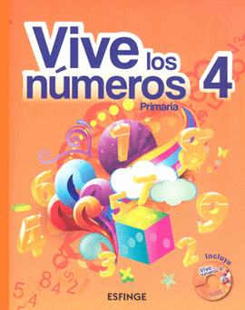 VIVE LOS NÚMEROS 4 C/CD PRIMARIA