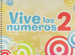 VIVE LOS NÚMEROS 2 PREESCOLAR C/CD