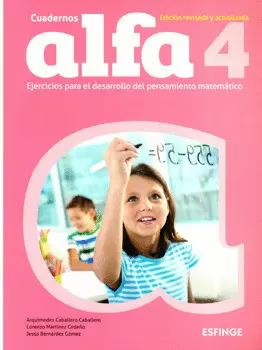 CUADERNO ALFA 4 MATEMATICAS
