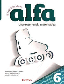 MI NUEVO CUADERNO ALFA 6 MATEMATICAS