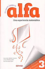 MI NUEVO CUADERNO ALFA 3 MATEMATICAS