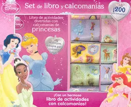 PRINCESAS. SET DE LIBRO Y CALCOMANIA