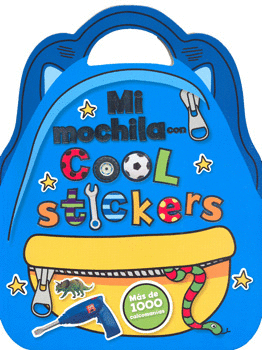 MI MOCHILA CON COOL STICKERS