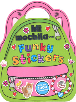 MI MOCHILA CON FUNKY STICKERS